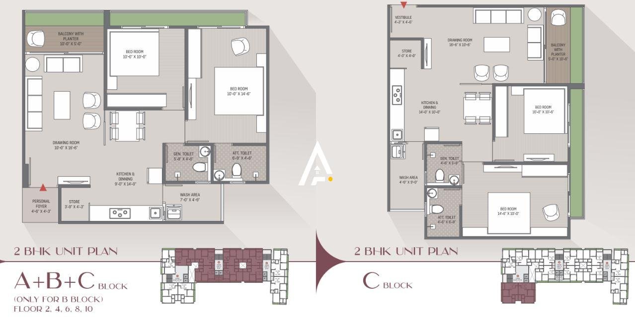2_BHK_Unit_Plan_ORIUM_ELEMENTS_Ahmedabad_Estate