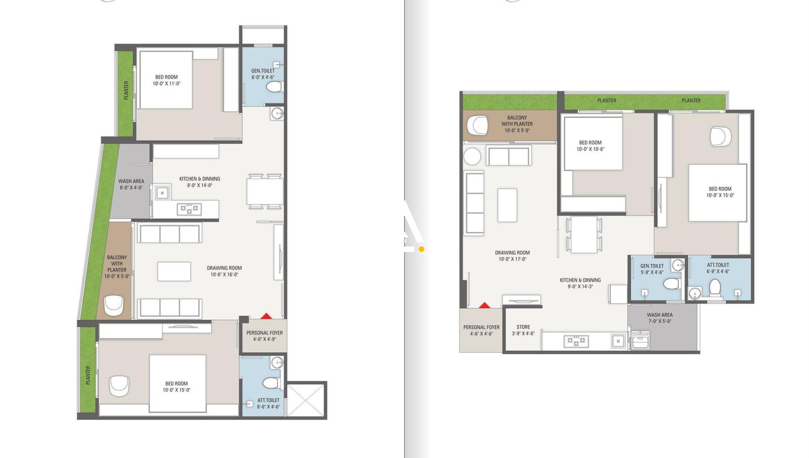 2_BHK_Unit_Plan_THE_SATYAGRAH_SOLITAIRE_Ahmedabad_Estate