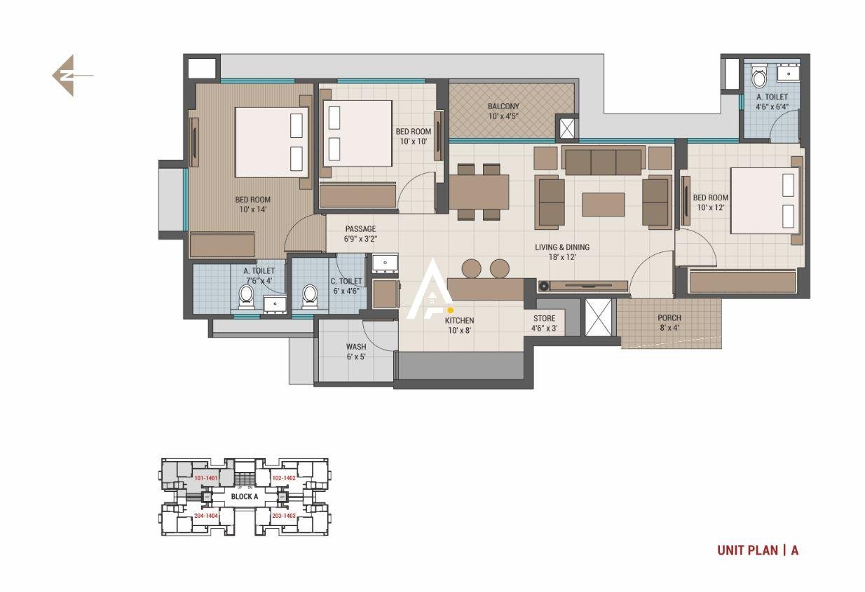 3_BHK_Unit_Plan_A_SHINE_SWASTI__Ahmedabad_Estate