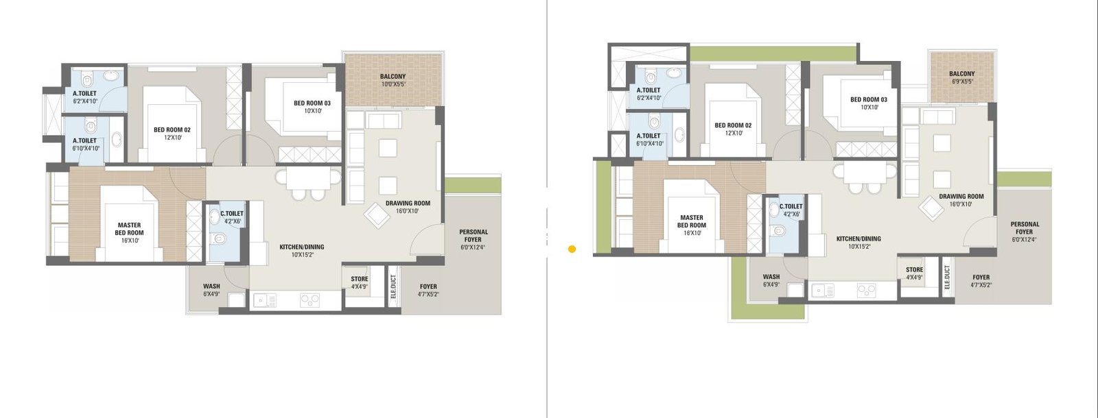3_BHK_Unit_Plan_SHUHAAL_SERENITY_Ahmedabad_Estate