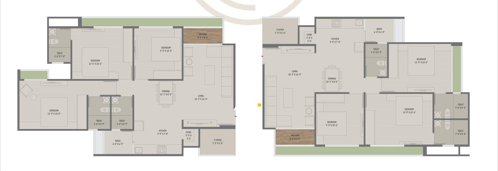 3_BHK_Unit_Plan_Vivaan_Oliver_Ahmedabad_Estate