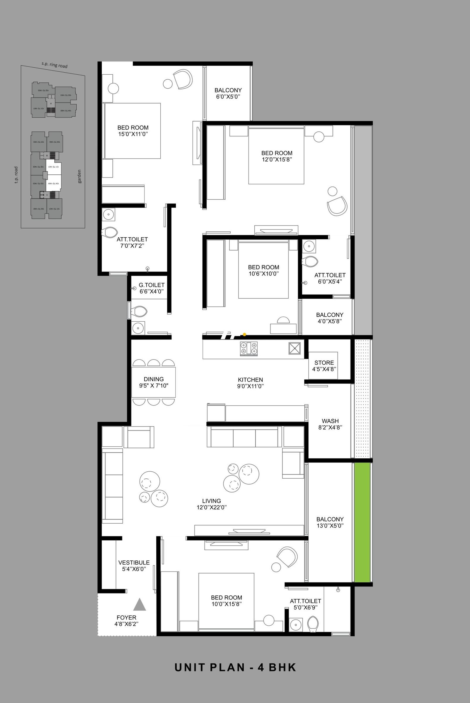 4_BHK_Unit_Plan_PROVINCE_Ahmedabad_Estate