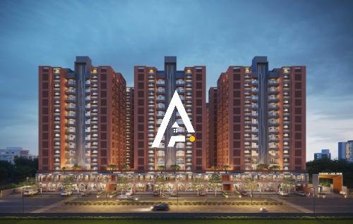 79_SARANG_LAKE_VIEW_Elevation_Night_View_Ahmedabad_Estate
